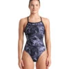 Arena Women's Team Crackle Lightdrop Back One Piece Swimsuit
