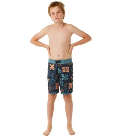 Rip Curl Boys' Mirage Saltwater Culture Owen Board Shorts (Big Kid) -Swimming Equipment Shop 8638038311080 darknavy 4a