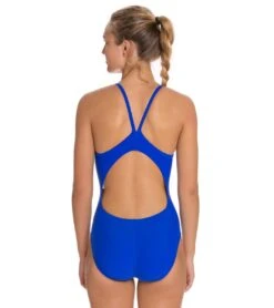Dolfin Women's Guard V-2 Back One Piece Swimsuit -Swimming Equipment Shop 8638321754280 royal 3a