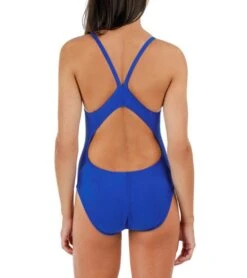 Dolfin Women's Guard V-2 Back One Piece Swimsuit -Swimming Equipment Shop 8638321754280 royal 4a