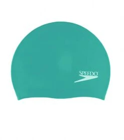 Speedo Silicone Swim Cap -Swimming Equipment Shop 8638331977896 darkteal