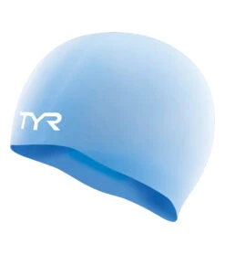 TYR Wrinkle-Free Silicone Junior Swim Cap -Swimming Equipment Shop 8638349148328 peri 1a