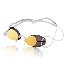 Sporti Antifog Swedish Mirrored Goggle + Bungee Strap 34 Sporti Antifog Swedish Mirrored Goggle + Bungee Strap -Swimming Equipment Shop 8638377689256 goldmirrorsmokelens 3a