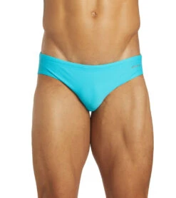 Sporti Solid Swim Euro Brief Swimsuit -Swimming Equipment Shop 8638383849640 turquoise 5a