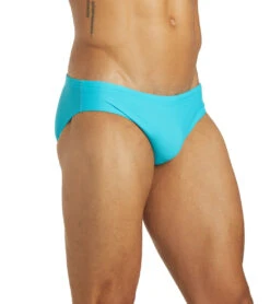 Sporti Solid Swim Euro Brief Swimsuit -Swimming Equipment Shop 8638383849640 turquoise 6a