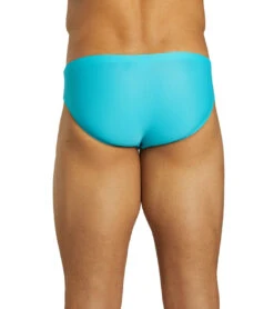 Sporti Solid Swim Euro Brief Swimsuit -Swimming Equipment Shop 8638383849640 turquoise 7a