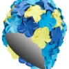 Sporti Flower Swim Cap 1 Sporti Flower Swim Cap -Swimming Equipment Shop 8638401904808 navyroyalltblueyellow