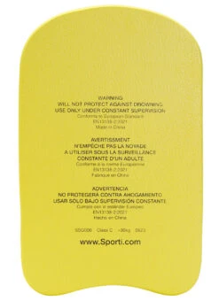 Sporti Adult Kickboard 36 Sporti Adult Kickboard -Swimming Equipment Shop 8638406951080 yellow 2a