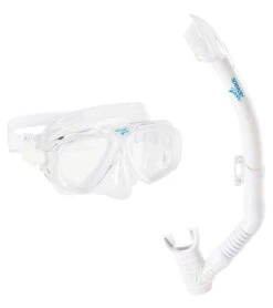 Speedo Adult Adventure Mask Set -Swimming Equipment Shop 8638418452648 white 1a