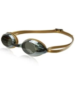 Sporti Antifog S2 Mirrored Goggle -Swimming Equipment Shop 8638441554088 silvermirrorsmokelensgoldframe