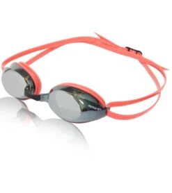 Sporti Antifog S2 Mirrored Goggle -Swimming Equipment Shop 8638441554088 silvermirrorsmokelensredframe