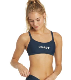 Sporti Guard Double Cross Workout Bikini Top 28 Sporti Guard Double Cross Workout Bikini Top -Swimming Equipment Shop 8638447878312 navy 1a