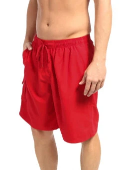 Dolfin Men's Board Short -Swimming Equipment Shop 8638473273512 red 2a