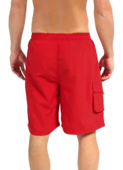 Dolfin Men's Board Short -Swimming Equipment Shop 8638473273512 red 4a