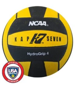 KAP7 Size 4 HydroGrip Water Polo Ball (NCAA, CWPA) -Swimming Equipment Shop 8638480285864 yellowblack