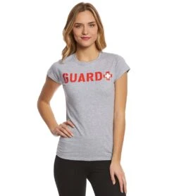 Sporti Guard Women's S/S Fitted Tee -Swimming Equipment Shop 8638492377256 graywolf