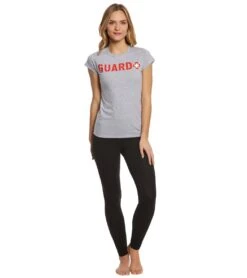 Sporti Guard Women's S/S Fitted Tee -Swimming Equipment Shop 8638492377256 graywolf 4a