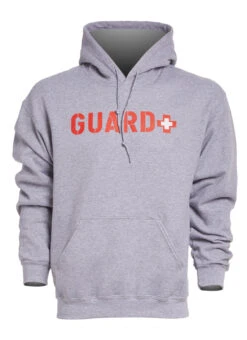 Sporti Guard Unisex Hooded Sweatshirt 40 Sporti Guard Unisex Hooded Sweatshirt -Swimming Equipment Shop 8638492442792 graywolf 1a