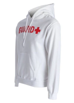 Sporti Guard Unisex Hooded Sweatshirt 28 Sporti Guard Unisex Hooded Sweatshirt -Swimming Equipment Shop 8638492442792 white 2a