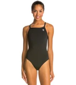 TYR Durafast Solid Diamondfit One Piece Swimsuit 39 TYR Durafast Solid Diamondfit One Piece Swimsuit -Swimming Equipment Shop 8638515445928 black 2a