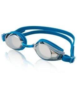 Sporti Antifog Plus Mirrored Goggle -Swimming Equipment Shop 8638543659176 silvermirrorclearlenstealframe