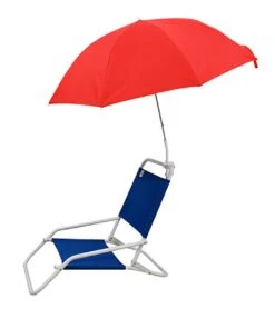 Wet Products Beach Chair Clamp-On Umbrella -Swimming Equipment Shop 8638543724712 red 2a