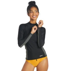 Sporti Women's L/S UPF 50+ Sport Fit Rash Guard 34 Sporti Women's L/S UPF 50+ Sport Fit Rash Guard -Swimming Equipment Shop 8638631674024 2t