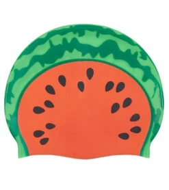 Sporti Watermelon Silicone Swim Cap