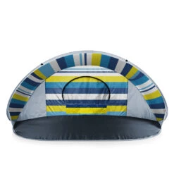 Picnic Time Manta Popup Sun/Wind Shelter Beach Tent -Swimming Equipment Shop 8638665949352 beachstripes