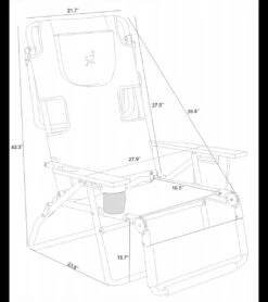 Ostrich Face Down 3N1 Beach Chair 27 Ostrich Face Down 3N1 Beach Chair -Swimming Equipment Shop 8638687379624 bluewhitestripe 6a