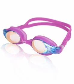 TYR Kids' Swimple Metallized Goggle -Swimming Equipment Shop 8638769922216 berryfizz 1a