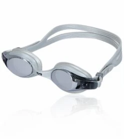 TYR Kids' Swimple Metallized Goggle -Swimming Equipment Shop 8638769922216 metallizedsilver 1a