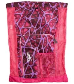 Speedo Deluxe Ventilator Mesh Bag 41 Speedo Deluxe Ventilator Mesh Bag -Swimming Equipment Shop 8638833524904 cagedpink