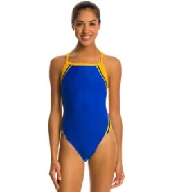 Waterpro Poly Splice Thin Strap One Piece Swimsuit 41 Waterpro Poly Splice Thin Strap One Piece Swimsuit -Swimming Equipment Shop 8638845976744 royalgold