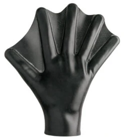 Sporti Silicone Webbed Fitness Gloves -Swimming Equipment Shop 8638907318440 black 3a