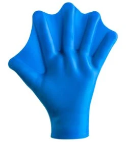 Sporti Silicone Webbed Fitness Gloves -Swimming Equipment Shop 8638907318440 blue 3a