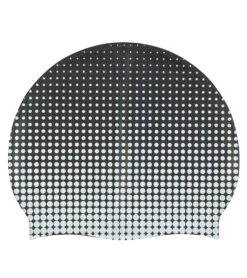 Sporti Molecule Silicone Swim Cap 39 Sporti Molecule Silicone Swim Cap -Swimming Equipment Shop 8638993694888 whiteblack 2a