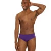 Sporti HydroLast Solid Brief Swimsuit (22-44) -Swimming Equipment Shop 8639061295272 brightpurple 1a