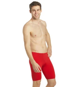 Sporti HydroLast Solid Jammer Swimsuit (22-44) 37 Sporti HydroLast Solid Jammer Swimsuit (22-44) -Swimming Equipment Shop 8639087935656 red