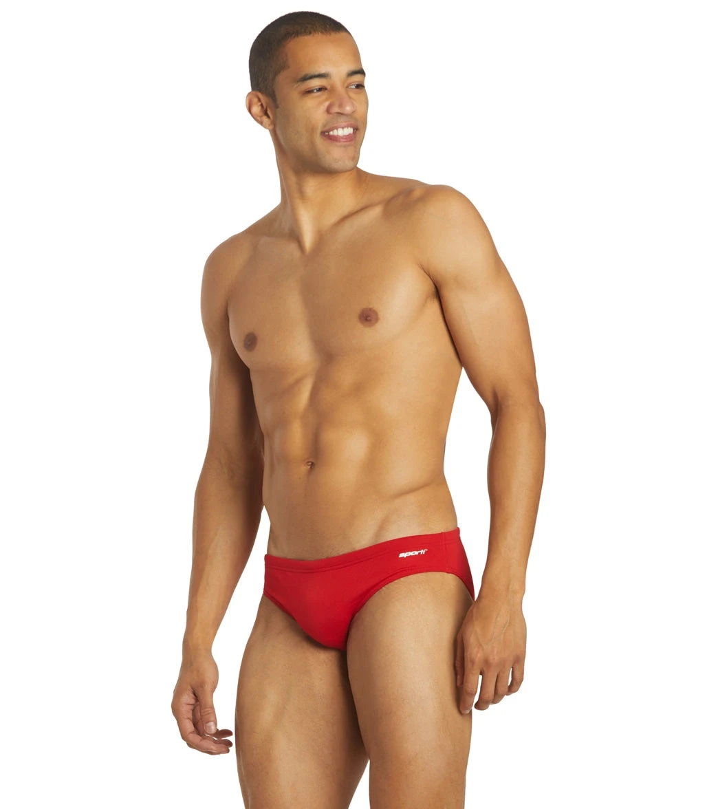 Sporti HydroLast Men's Water Polo Brief 3 Sporti HydroLast Men's Water Polo Brief