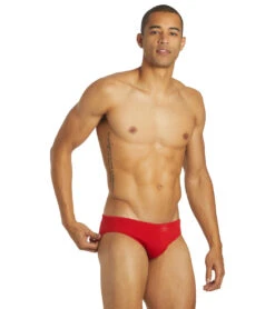 Sporti HydroLast Men's Water Polo Brief 24 Sporti HydroLast Men's Water Polo Brief -Swimming Equipment Shop 8639097471144 red 3a