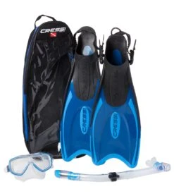 Cressi Palau Bag Mask, Snorkel, And Fin Set -Swimming Equipment Shop 8639122636968 2t