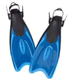 Cressi Palau Bag Mask, Snorkel, And Fin Set -Swimming Equipment Shop 8639122636968 blue 2a