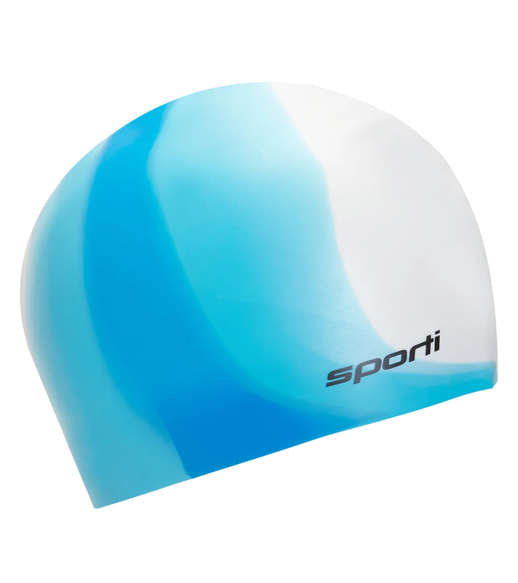 Sporti Long Hair Multi Silicone Swim Cap 19 Sporti Long Hair Multi Silicone Swim Cap - Image 17