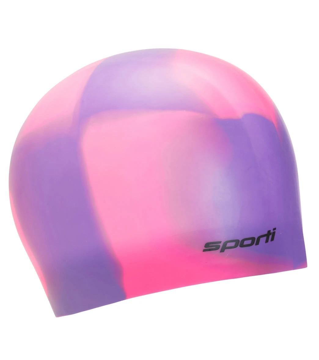 Sporti Long Hair Multi Silicone Swim Cap 15 Sporti Long Hair Multi Silicone Swim Cap - Image 13