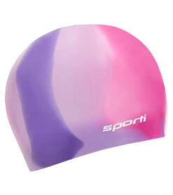 Sporti Long Hair Multi Silicone Swim Cap 36 Sporti Long Hair Multi Silicone Swim Cap -Swimming Equipment Shop 8639191187624 purplepink