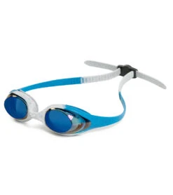 Arena Spider Jr. Mirrored Goggle 27 Arena Spider Jr. Mirrored Goggle -Swimming Equipment Shop 8639275270312 bluegreyblue 1a