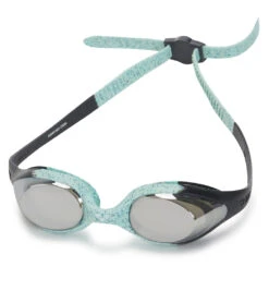 Arena Spider Jr. Mirrored Goggle 23 Arena Spider Jr. Mirrored Goggle -Swimming Equipment Shop 8639275270312 silvergreyblack