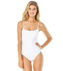 Anne Cole Women's Solid Shirred Lingerie One Piece Swimsuit 36 Anne Cole Women's Solid Shirred Lingerie One Piece Swimsuit -Swimming Equipment Shop 8639296897192 2t