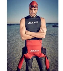 Zone3 Zone 3 Neoprene Warmth Vest -Swimming Equipment Shop 8639339102376 black 3a